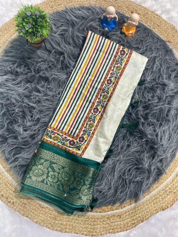 Indian Dola Jacuard Sharee (দোলা জ্যাকার্ড কাশ্মীরি প্যাটার্ন শাড়ী)