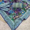 Indian Chinnon Digital Silk Sharee (Indian চিনন ডিজিটাল সিল্ক শাড়ী)